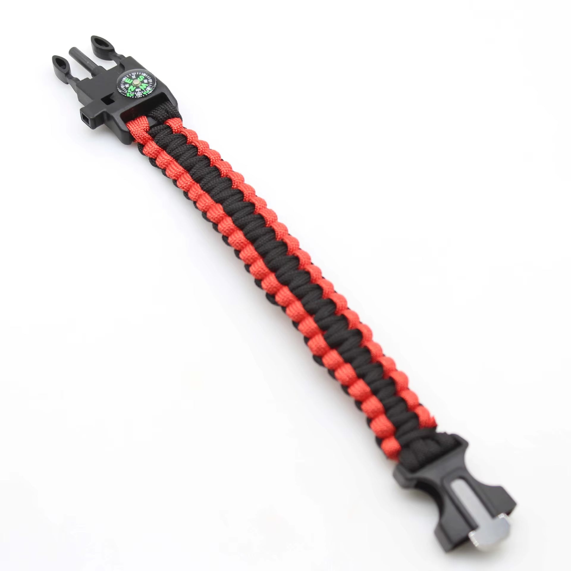 Goalfit Outdoors GB-010 Outdoor Camping Survival Kit Nylon for Bracelet Compass Whistle Multifunction Tool Accessories Portable