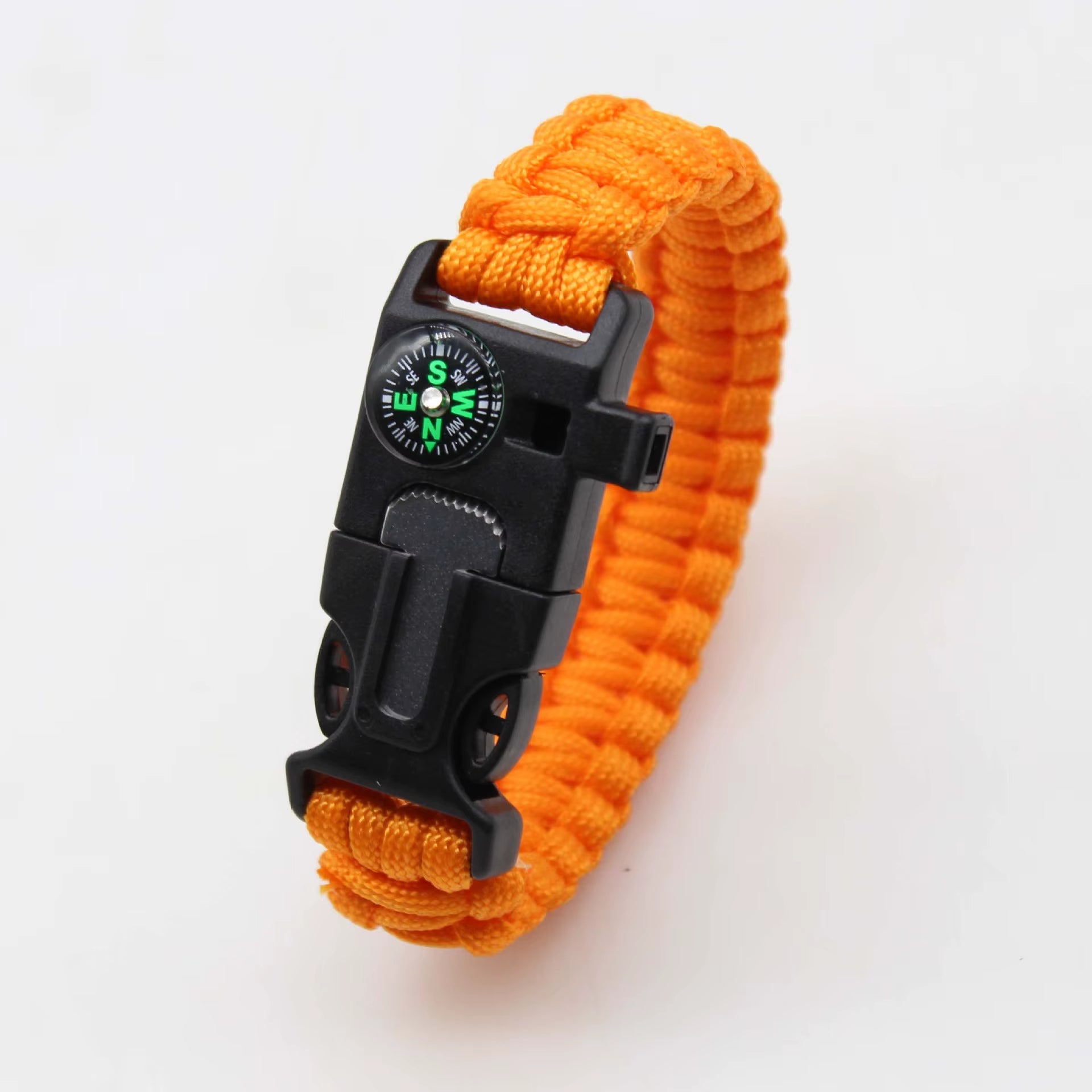 Goalfit Outdoors GB-010 Outdoor Camping Survival Kit Nylon for Bracelet Compass Whistle Multifunction Tool Accessories Portable